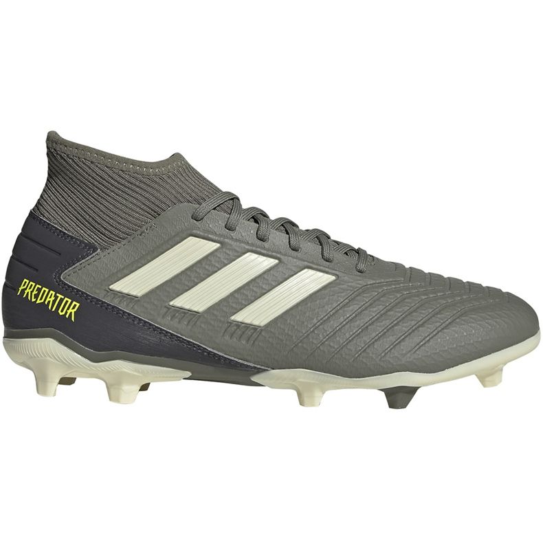 Adidas Predator 19.3 Fg EF8208 jalkapallokengät harmaa harmaa