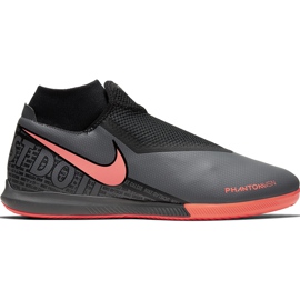 Nike Phantom Vsn Academy Df Ic AO3267 080 jalkapallokengät musta sininen