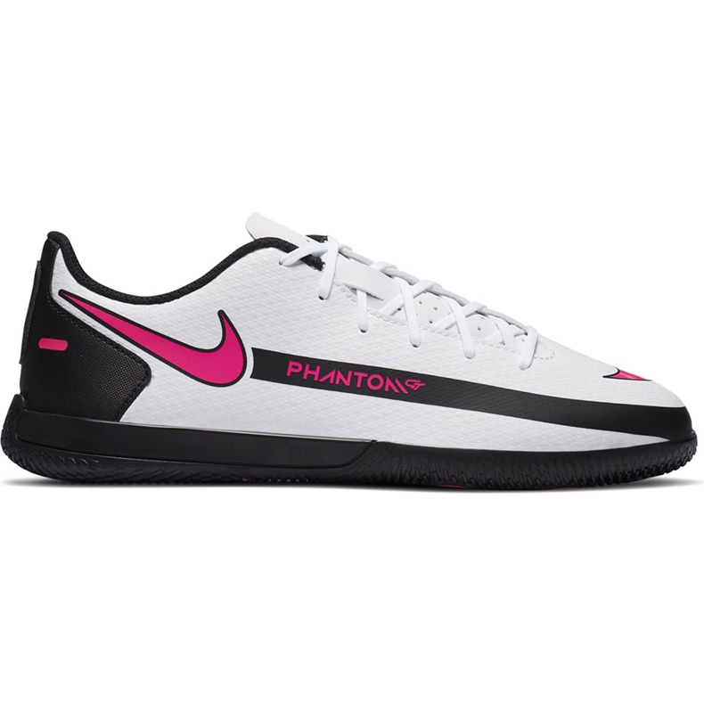 Nike Jr Phantom Gt Club Ic CK8481 160 jalkapallokengät valkoinen valkoinen