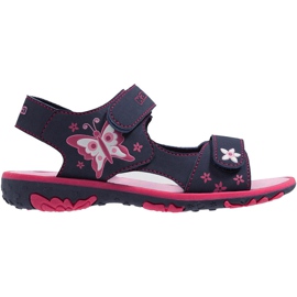 Kappa Blossom K Footwear Lasten sandaalit laivasto sininen-vaaleanpunainen 260593K 6722 tummansininen