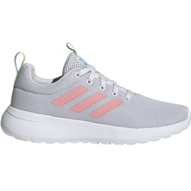 Adidas Lite Racer Cln K harmaa EG3049 lasten kengät vaaleanpunainen
