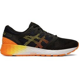 Miesten juoksukengät Asics Roadhawk Ff 2 musta ja oranssi 1011A136 005