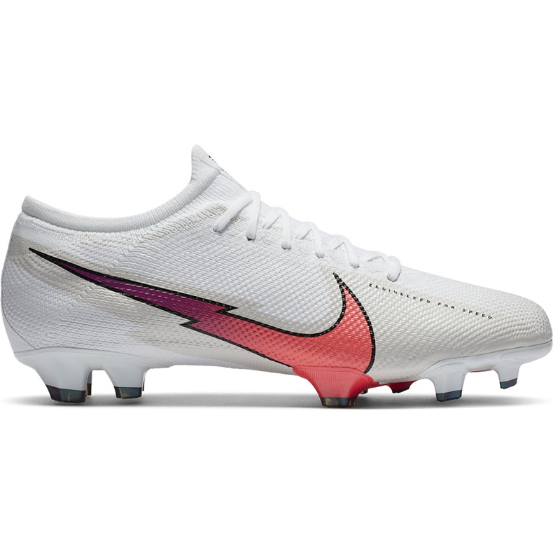 Nike Mercurial Vpor 13 Pro Fg AT7901 163 jalkapallokengät valkoinen valkoinen