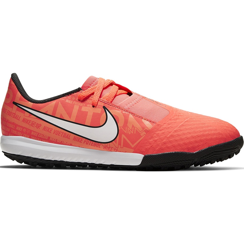 Nike Phantom Venom Academy Tf Junior AO0377 810 jalkapallokengät oranssi oranssi
