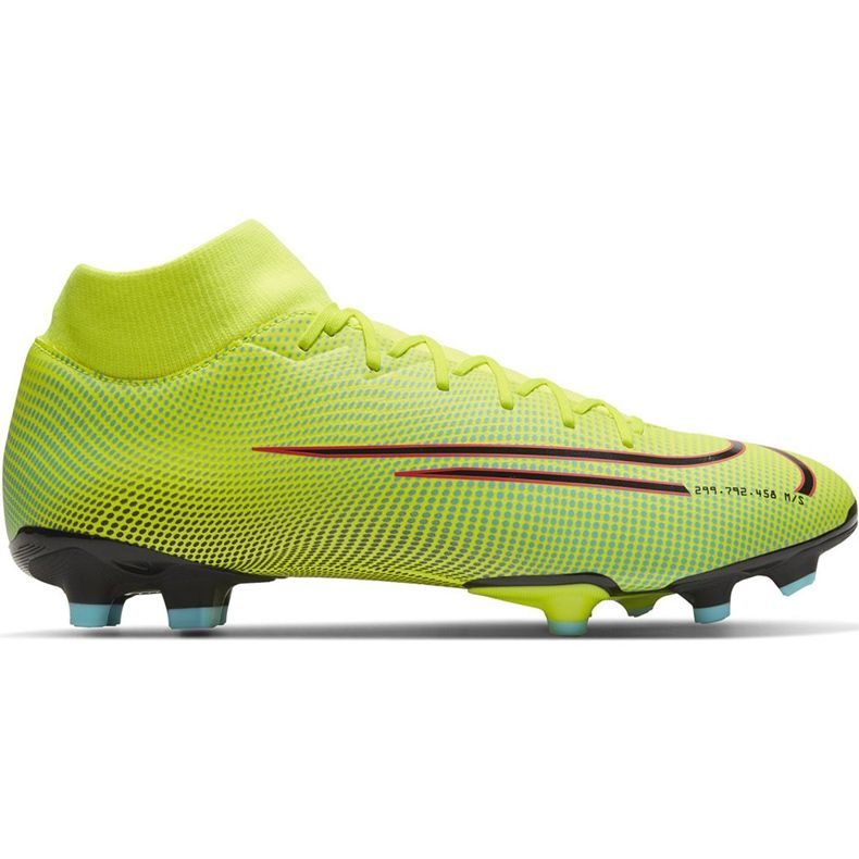 Nike Mercurial Superfly 7 Academy Mds FG / MG BQ5427 703 jalkapallokengät keltainen keltainen