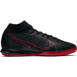 Nike Mercurial Superfly 7 Academy Ic AT7975 060 jalkapallokengät musta musta