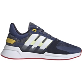 Miesten kengät adidas Run90S tummansininen ja valkoinen EG8656 monivärinen