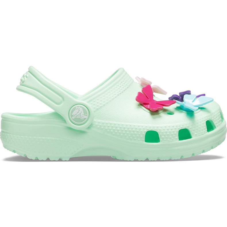 Crocs Kids Classic Butterfly Charm Clg Ps Vihreä 206179 3TI