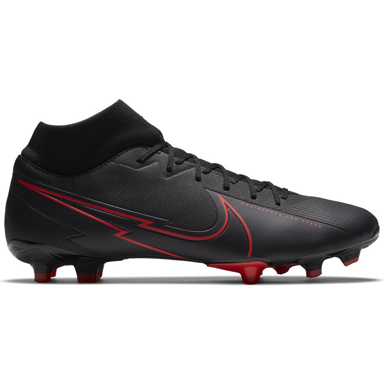 Nike Mercurial Superfly 7 Academy FG / MG AT7946 060 jalkapallokengät musta musta