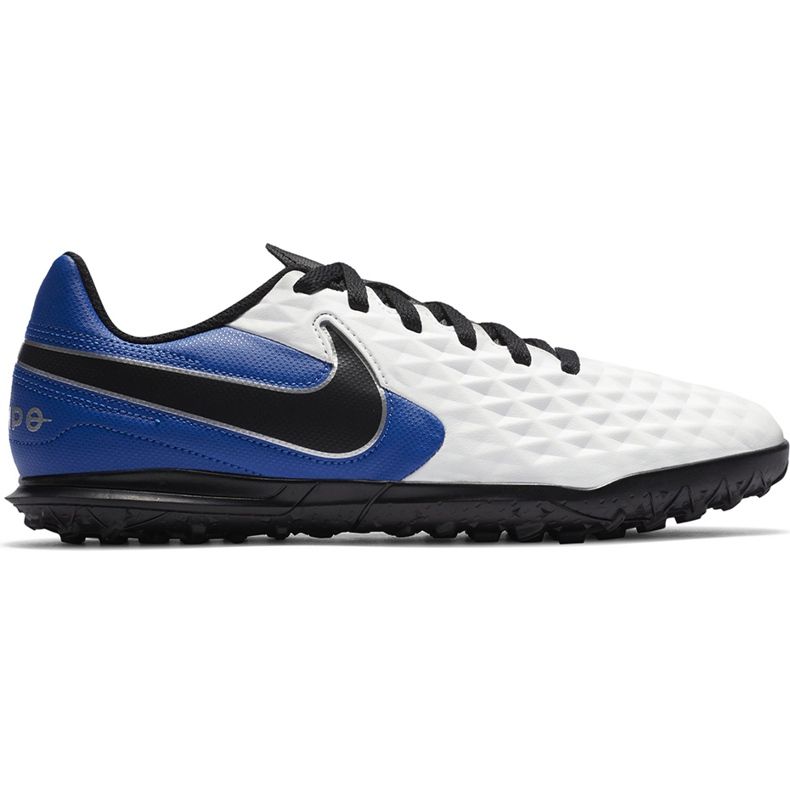 Nike Tiempo Legend 8 Club Tf Junior AT5883 104 jalkapallokengät sininen valkoinen