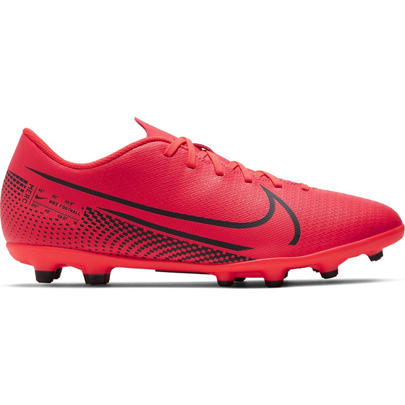 Nike Mercurial Vapor 13 Club FG / MG AT7968 606 jalkapallokengät monivärinen punainen