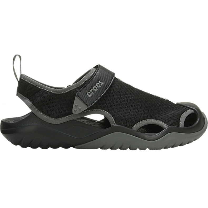 Crocs Miesten Sandaalit Swiftwater Mesh Deck Sandal M Musta 205289 001