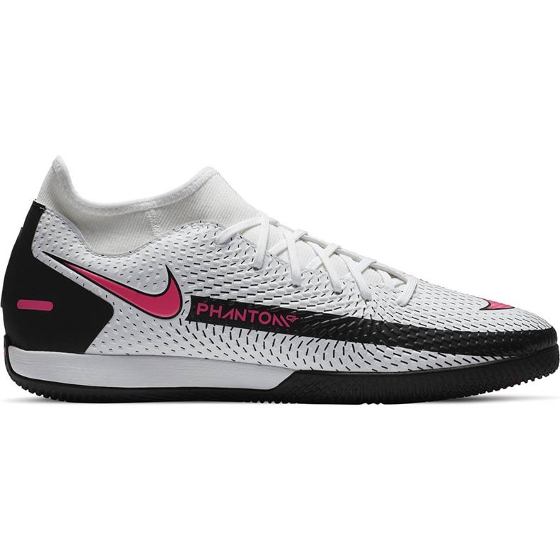 Nike Phantom Gt Academy Df Ic CW6668 160 jalkapallokengät valkoinen valkoinen