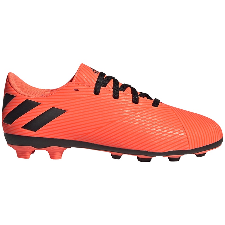 Adidas Nemeziz 19.4 FxG Jr Oranssi EH0507 jalkapallokengät oranssi, musta