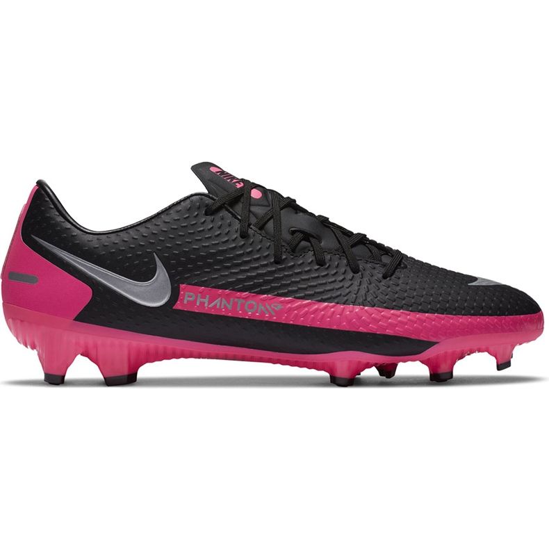 Nike Phantom Gt Academy FG / MG CK8460 006 jalkapallokengät musta, pinkki musta