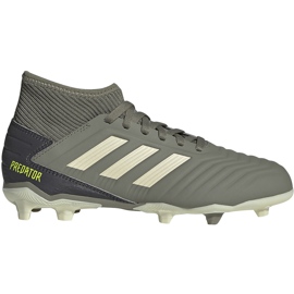 Adidas Predator 19.3 Fg Jr EF8215 jalkapallokengät harmaa