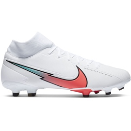 Nike Mercurial Superfly 7 Academy FG / MG AT7946 163 jalkapallokengät valkoinen valkoinen