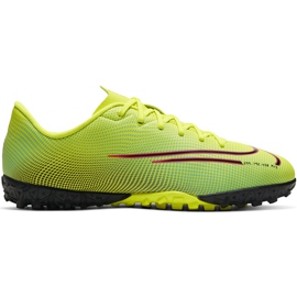 Nike Mercurial Vapor 13 Academy Mds Tf Junior CJ1178 703 jalkapallokengät monivärinen keltainen