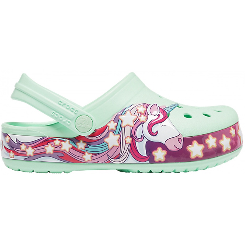 Crocs FunLab Unicorn Band Cg K Vihreä 206270 3TI vaaleanpunainen