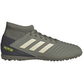Adidas Predator 19.3 Tf Jr EF8220 jalkapallokengät vihreä monivärinen