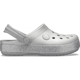 Crocs lapsille Crocband Glitter Clog Kids hopea 205936040
