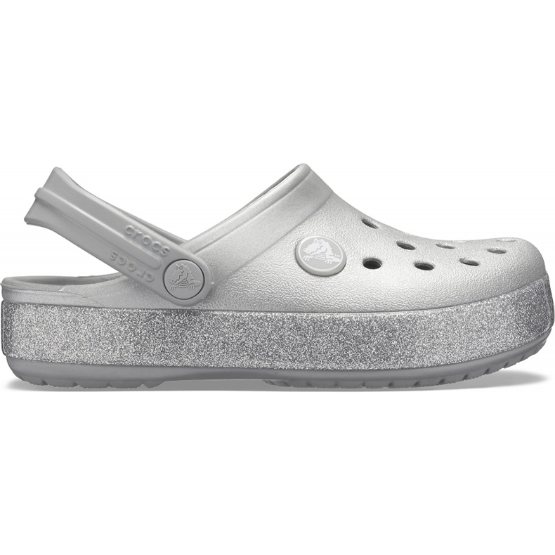 Crocs lapsille Crocband Glitter Clog Lasten hopea 205936 040
