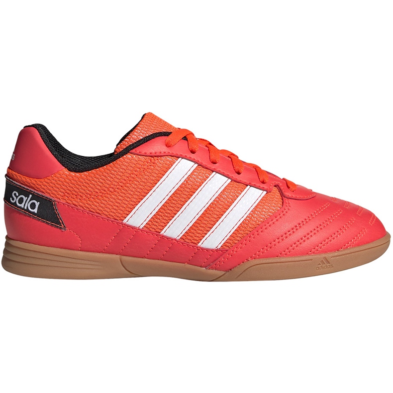 Adidas Super Sala Junior punaiset jalkapallokengät FV2639 punainen punainen