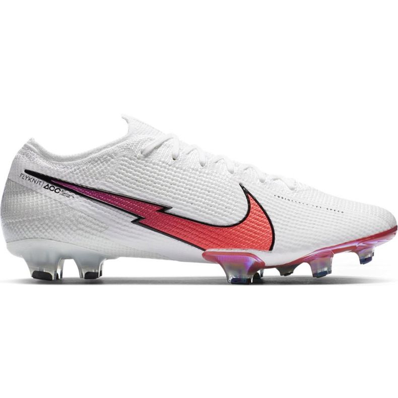 Nike Mercurial Vapor 13 Elite Fg AQ4176 163 jalkapallokengät valkoinen valkoinen