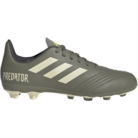 Adidas Predator 19.4 FxG Jr EF8221 jalkapallokengät monivärinen harmaa