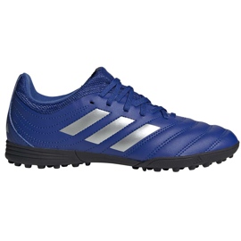 Adidas Copa 20.3 Tf Junior EH0915 jalkapallokengät sininen sininen