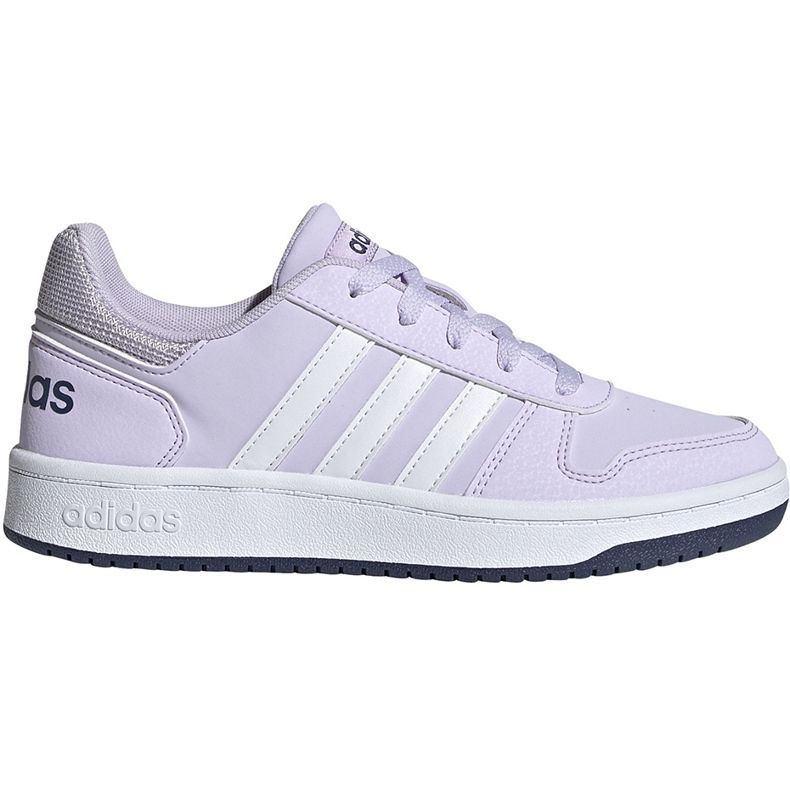 Adidas Hoops 2.0 K vaalean violetti EG9075 lasten kengät