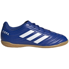 Adidas Copa 20.4 Junior EH0926 jalkapallokengät sininen sininen