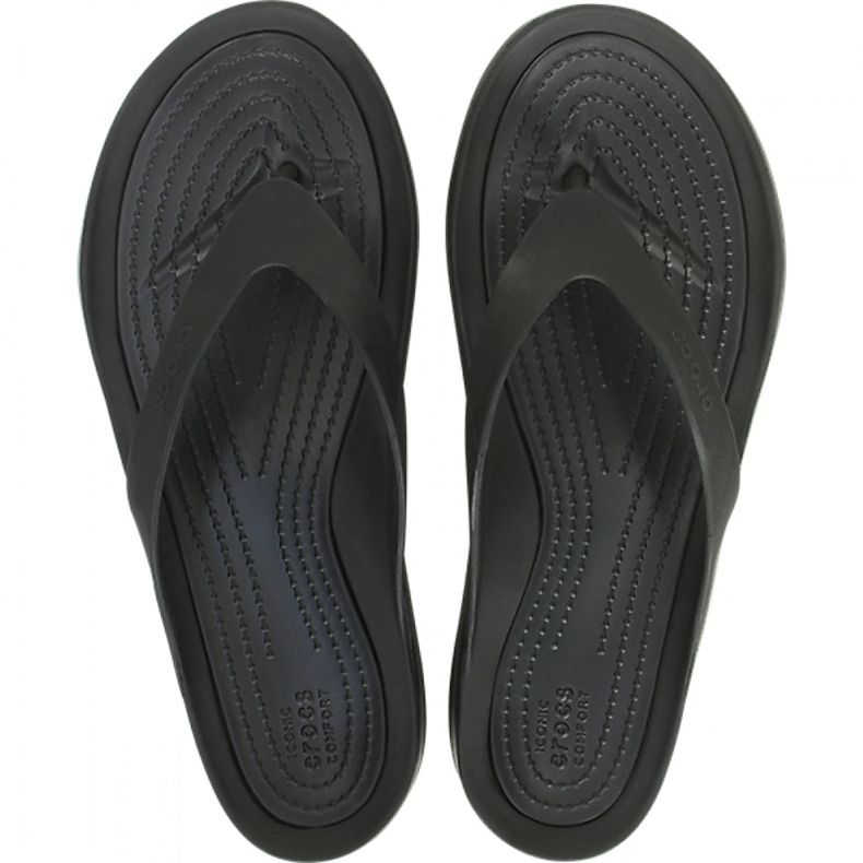 Crocs Swiftwater Flip W musta 204974060