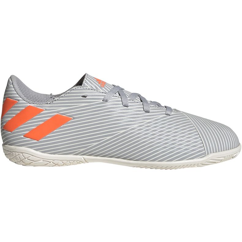Adidas Nemeziz 19.4 In Jr harmaat jalkapallokengät EF8307 monivärinen
