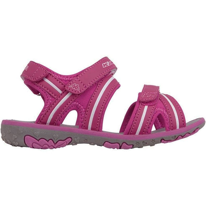 Kappa Breezy Ii K Footwear Lasten sandaalit vaaleanpunainen-valkoinen 260679K 2210