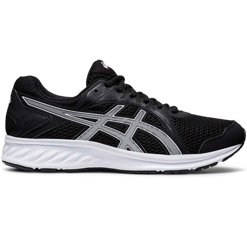 Asics Jolt 2 mustat ja valkoiset miesten juoksukengät 1011A167 007