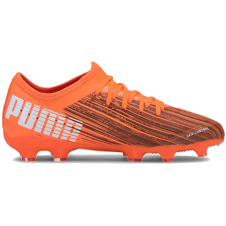 Puma Ultra 3.1 Fg Ag Junior 106098 01 jalkapallokengät oranssi oranssi
