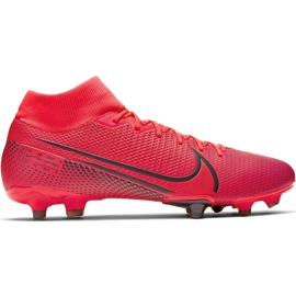 Nike Mercurial Superfly 7 Academy FG / MG AT7946 606 jalkapallokengät punainen laivasto