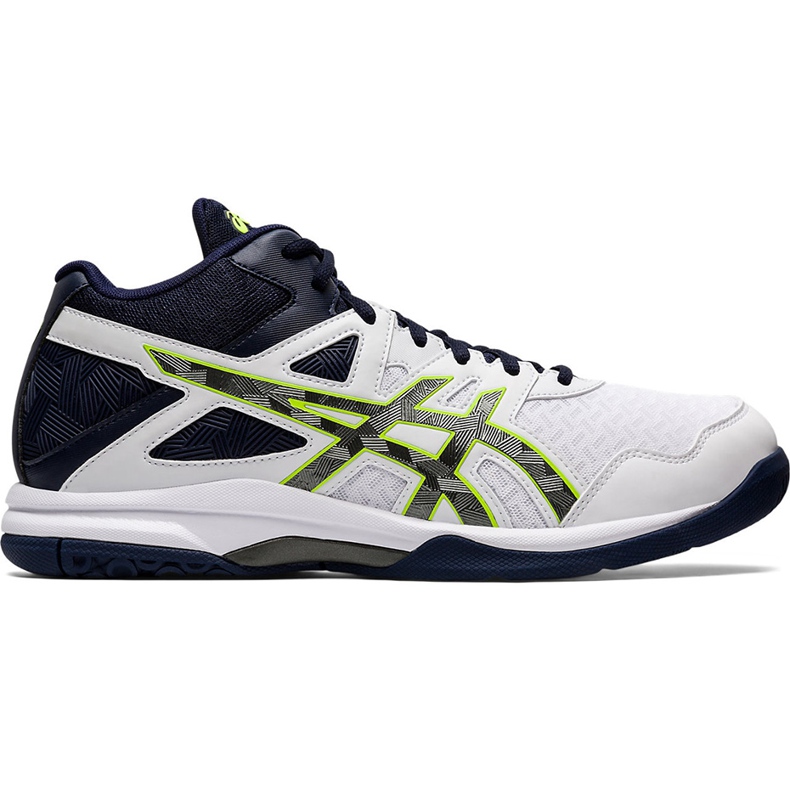 Asics Gel-Task Mt 2 1071A036 101 miesten lentopallokengät valkoinen valkoinen