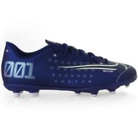 Nike Mercurial Vapor 13 Club Mds FG / MG Junior CJ1148 401 jalkapallokengät tummansininen tummansininen