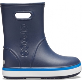 Crocs sadesaappaat lapsille Crocband Rain Boot Kids tummansininen 205827 4KB laivastonsininen