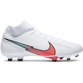 Nike Mercurial Superfly 7 Academy FG / MG M AT7946 163 jalkapallokenkä valkoinen