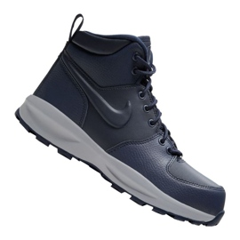 Nike Manoa Ltr Jr BQ5372-400 kengät musta laivasto