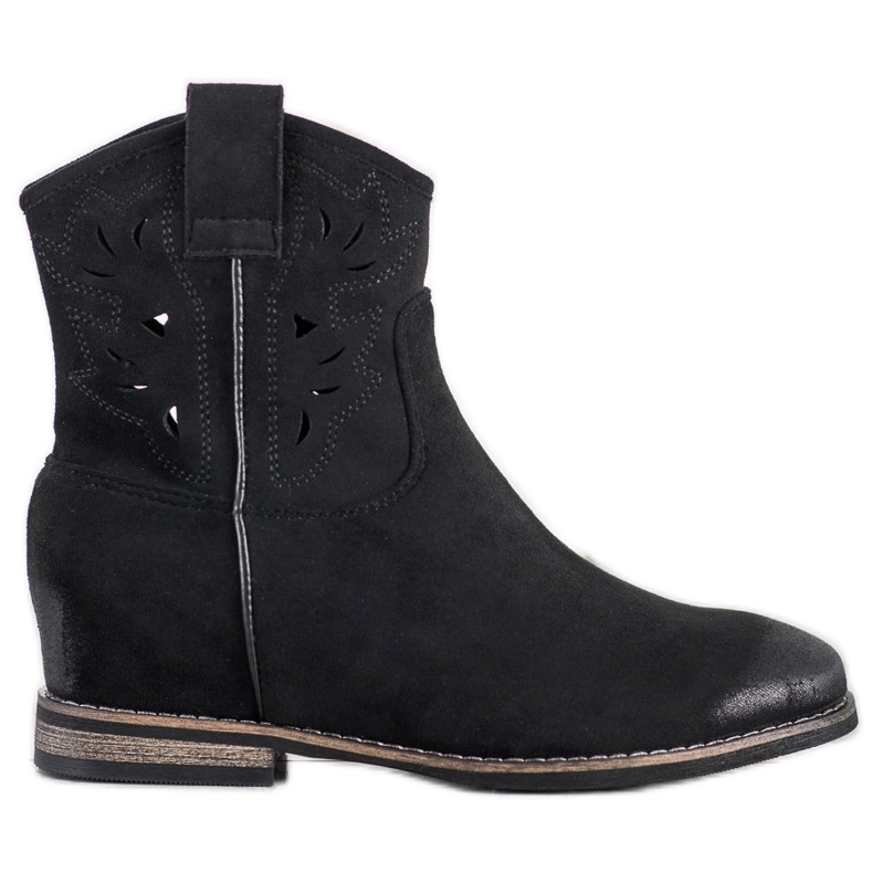 Vinceza Vincez wedge cowboysaappaat musta