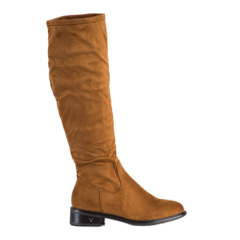 VINCEZA mokkanahkakengät ruskea