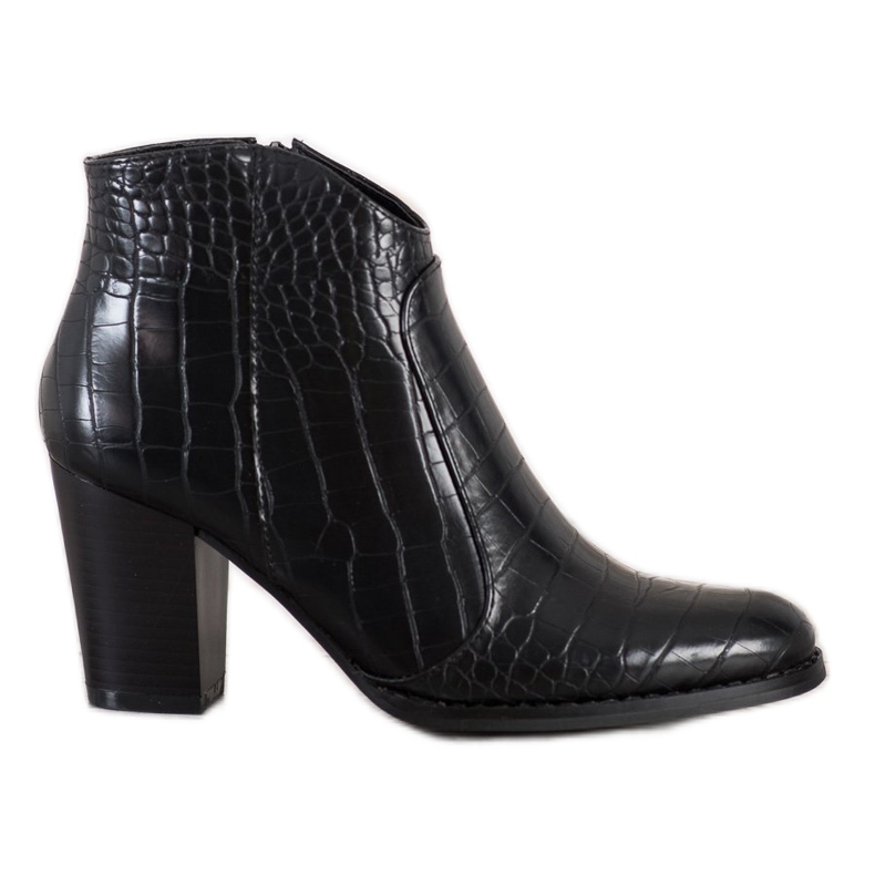 Filippo Muodikkaat Snake Print -kengät musta