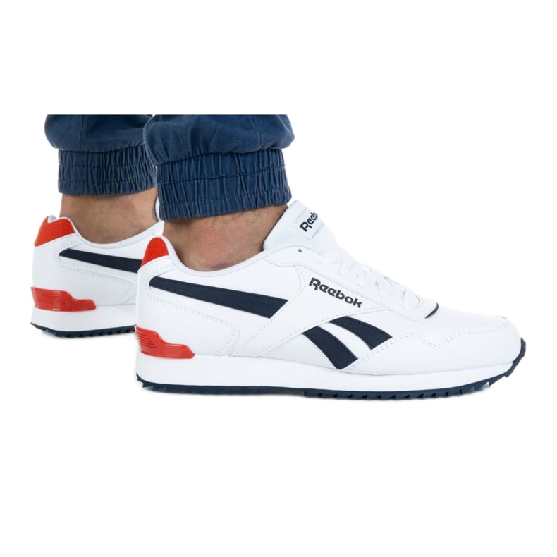 Reebok Royal Glide Rplclp M FV0200 valkoinen laivastonsininen