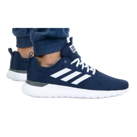 Adidas Lite Racer Cln M FW1334 kengät valkoinen tummansininen