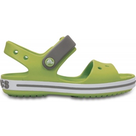 Crocs lasten sandaalit Crocband Sandal Kids vihreä ja harmaa 12856 3K9