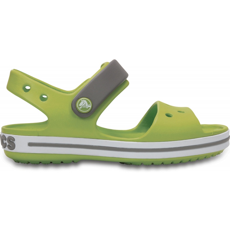 Crocs -sandaalit lapsille Crocband Sandal Kids vihreä ja harmaa 12856 3K9